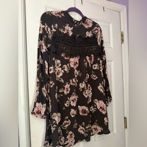 All Saints Floral Patterned Dress